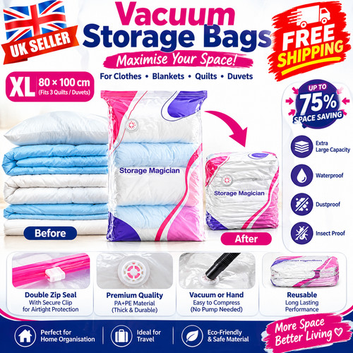 Pump vacuum storage bags - pump,