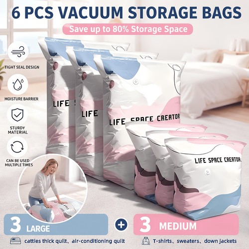 6pcs duty non - duty, vacuum