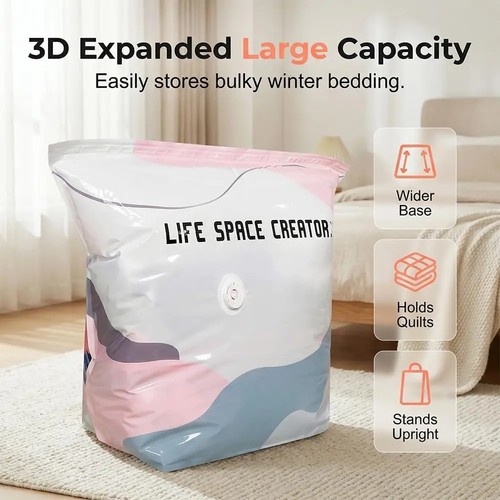 Pump vacuum storage bags - vacuum,