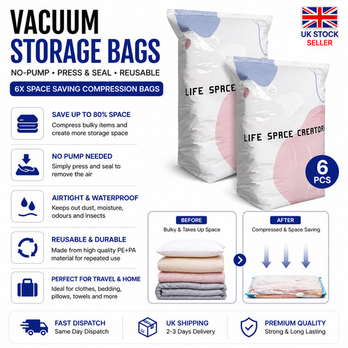 Pump vacuum storage - 6x,