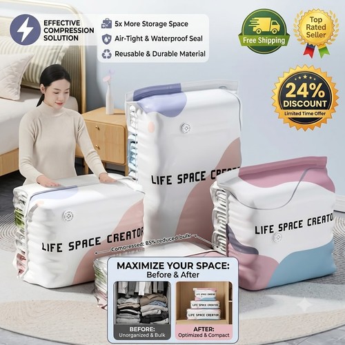Pump vacuum storage bags - vacuum,