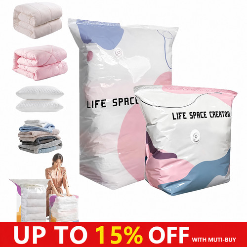 Pump vacuum storage bags - vacuum,