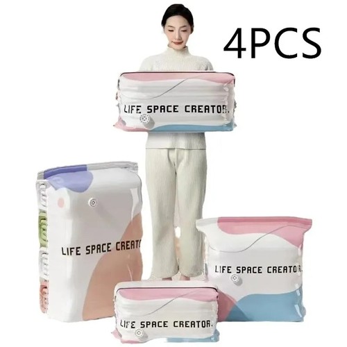 Pump vacuum storage bags - storage,